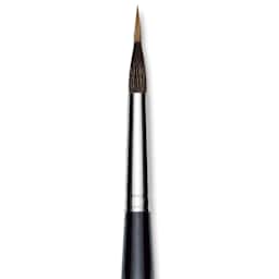 Da Vinci Casaneo Synthetic Squirrel Watercolor Brush - Inlaid Long Liner, Size 12, Short Handle, Synthetic