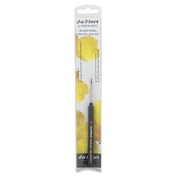 Da Vinci Casaneo Synthetic Squirrel Watercolor Brush - Travel Round, Size 2, Short Handle 