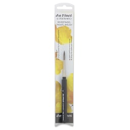 Da Vinci Casaneo Synthetic Squirrel Watercolor Brush - Travel Round, Size 6, Short Handle 