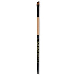 Dynasty Black Gold Brush - Angular, Short Handle, Size 1/4"