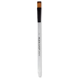 Dynasty Black Gold Brush - Flat Wash, Short Handle, Size 1/2"
