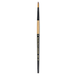 Dynasty Black Gold Brush - Round, Short Handle, Size 4
