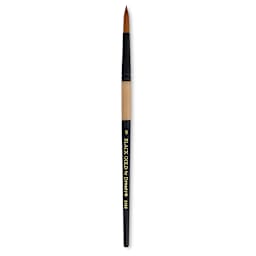 Dynasty Black Gold Brush - Round, Short Handle, Size 9