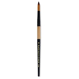 Dynasty Black Gold Brush - Round, Short Handle, Size 10