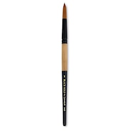 Dynasty Black Gold Brush - Round, Short Handle, Size 14
