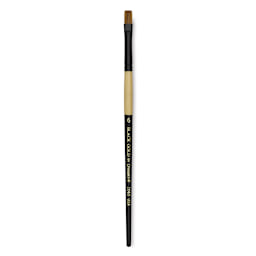 Dynasty Black Gold Brush - Shader, Short Handle, Size 6