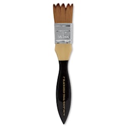 Dynasty Black Gold Brush - Tidal Wave, Short Handle, 1"