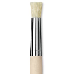 Da Vinci Artist Bristle Brush - Stencil Brush, Size 10 close up