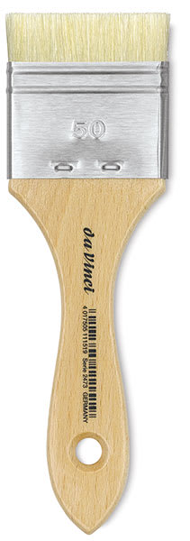 Da Vinci Maestro 2 Hog Bristle Brushes - Mottler brush shown upright