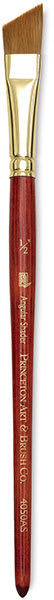 Princeton Heritage Sable Brush - Angular Shader, Short Handle, Size 1/2"
