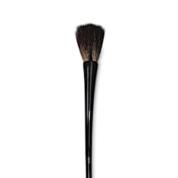 Luco Black Squirrel Brush - Square-Edged, 4 Locks