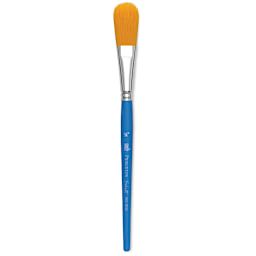 Princeton Select Synthetic Brush - Oval Wash, Short Handle, Size 3/4"