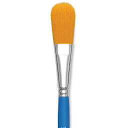 Princeton Select Synthetic Brush - Oval Wash, Short Handle, Size 3/4" (close-up)