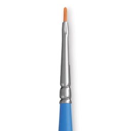 Princeton Select Series 3750 Natural and Synthetic Blend Brush - Lunar Blender, Mini Handle, close-up