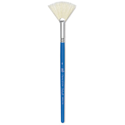 Princeton Select Off-White Synthetic Brush - Fan, Short Handle, Size 4