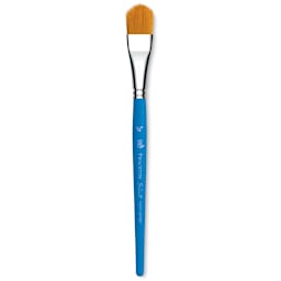 Princeton Select Synthetic Brush - Filbert Grainer, Short Handle, Size 3/4"