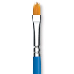 Princeton Select Synthetic Brush - Grainer, Short Handle, Size 1/4" close up