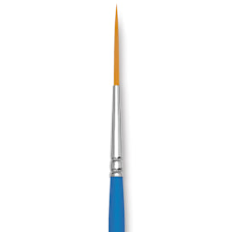 Princeton Select Synthetic Brush - Script Liner, Short Handle, Size 1 close up