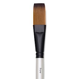 Robert Simmons Simply Simmons Brush - One Stroke, Short Handle, Size 3/4" close up