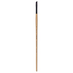 Princeton Catalyst Polytip Bristle Brush - Angle Bright, Long Handle, Size 3
