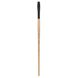 Princeton Catalyst Polytip Bristle Brush - Flat, Long Handle, Size 6