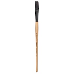 Princeton Catalyst Polytip Bristle Brush - Flat, Long Handle, Size 10