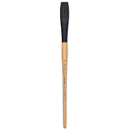 Princeton Catalyst Polytip Bristle Brush - Flat, Long Handle, Size 12