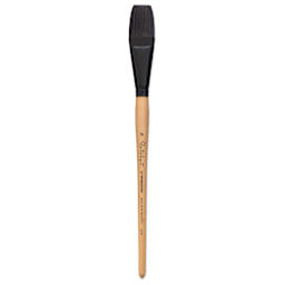 Princeton Catalyst Polytip Bristle Brush - Flat, Long Handle, Size 16
