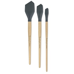 Princeton Catalyst Blades - 3 sizes of Shape 1 Blades shown upright