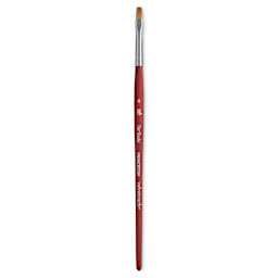 Princeton Velvetouch Series 3950 Synthetic Brush - Flat Shader, Size 4