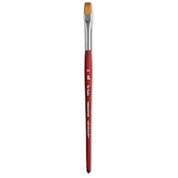Princeton Velvetouch Series 3950 Synthetic Brush - Flat Shader, Size 10