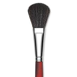Princeton Velvetouch Series 3950 Synthetic Brush - Oval Mop, Size 3/4" close up
