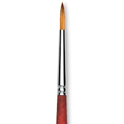 Princeton Velvetouch Series 3950 Synthetic Brush - Round, Size 3