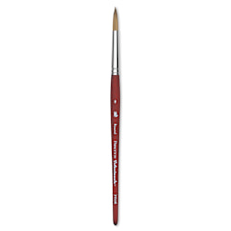 Princeton Velvetouch Series 3950 Synthetic Brush - Round, Size 8