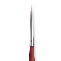 Princeton Velvetouch Series 3950 Synthetic Brush - Round, Size 18/0 close up