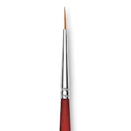 Princeton Velvetouch Series 3950 Synthetic Brush - Short Liner, Size 18/0