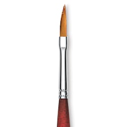 Princeton Velvetouch Series 3950 Synthetic Brush - Dagger Stipper, Mini, Size 1/4"