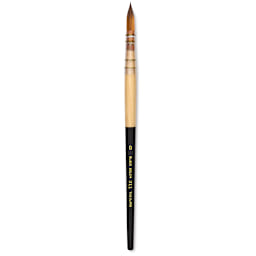 Dynasty Black Gold Short Handle Brush - Quill, Size 0