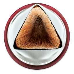 Princeton Velvetouch Series 3950 Synthetic Brush - Petals, Size 10