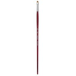 Princeton Velvetouch Series 3900 Synthetic Brush - Bright, Long Handle, Size 6