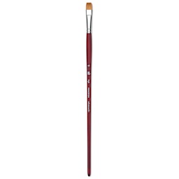 Princeton Velvetouch Series 3900 Synthetic Brush - Bright, Long Handle, Size 12