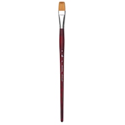 Princeton Velvetouch Series 3900 Synthetic Brush - Flat, Long Handle, Size 20