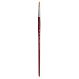 Princeton Velvetouch Series 3900 Synthetic Brush - Round, Long Handle, Size 10