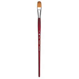 Princeton Velvetouch Series 3900 Synthetic Brush - Blooms, Long Handle, Size 12