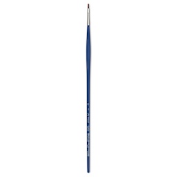 Da Vinci Forte Acrylics Synthetic Brush - Flat, Long Handle, Size 2