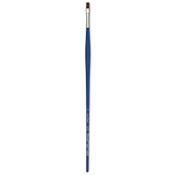 Da Vinci Forte Acrylics Synthetic Brush - Flat, Long Handle, Size 6