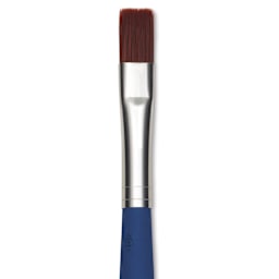 Da Vinci Forte Acrylics Synthetic Brush - Flat, Long Handle, Size 10, close-up