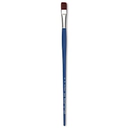 Da Vinci Forte Acrylics Synthetic Brush - Flat, Long Handle, Size 16