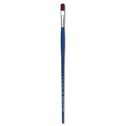 Da Vinci Forte Acrylics Synthetic Brush - Filbert, Long Handle, Size 12