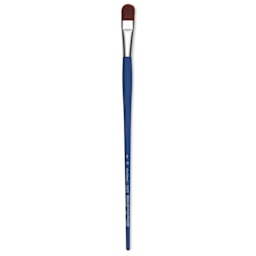 Da Vinci Forte Acrylics Synthetic Brush - Filbert, Long Handle, Size 20